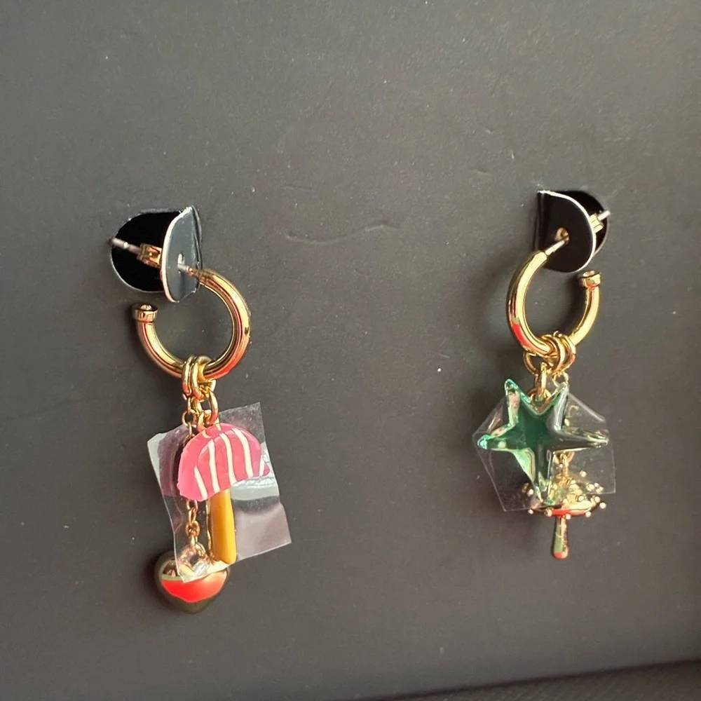 COACH EARRINGS,Coach x Observed By Us Collaboration Box